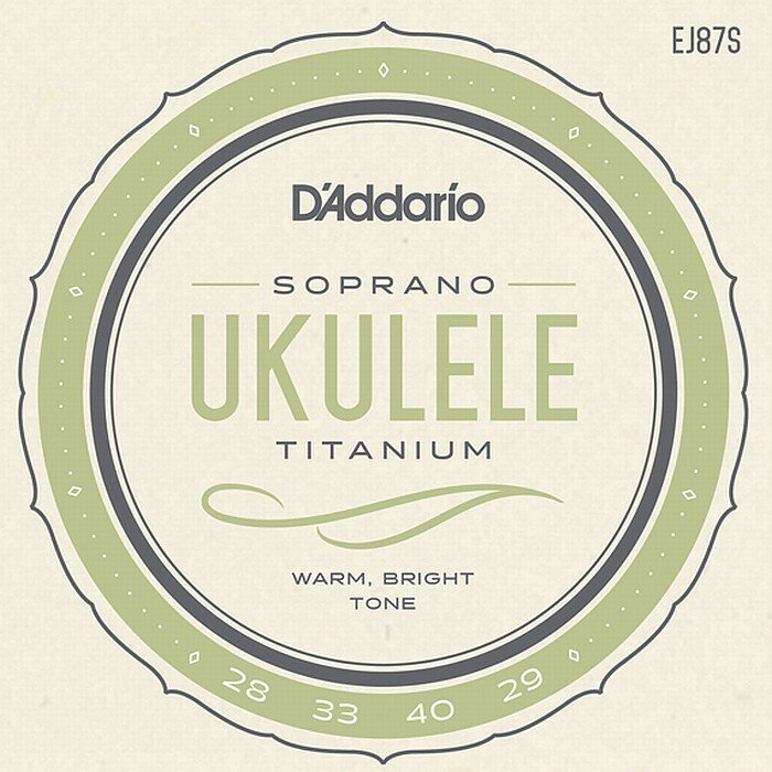 D'Addario EJ87S Pro-Arte Titanium Soprano ダダリオ ウクレレ弦 ソプラノ