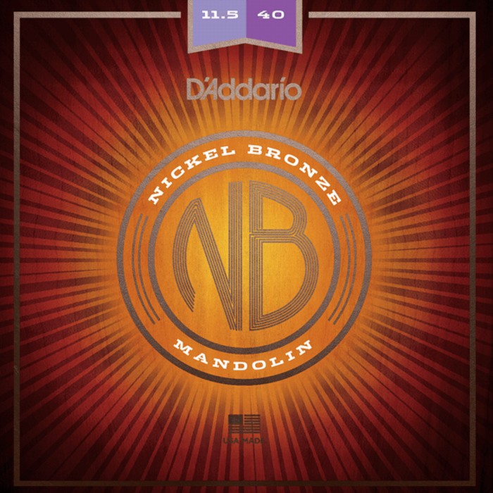 D'Addario NBM11540 Custom Medium 011.5-040 Nickel Bronze ꥪ ޥɥ