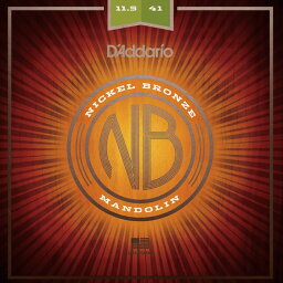 D'Addario NBM11541 Medium Heavy 011.5-041 Nickel Bronze ダダリオ マンドリン弦