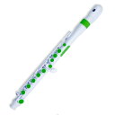 nuvo jFlute 2.0 プラスチック製フルート White/Green