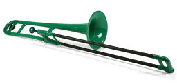 pInstruments pBone Green プラスチック製トランボーン