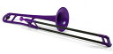 pInstruments pBone Purple プラスチック製トランボーン