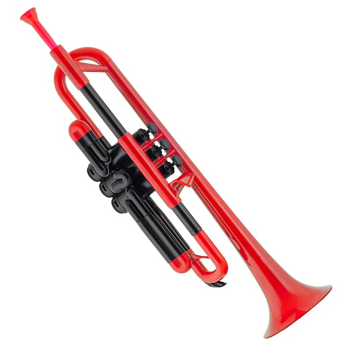 pInstruments PTRUMPET Red プラスチック製トランペット