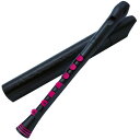 nuvo Recorder+ Black/Pink ヌーヴォ プラスチック製ソプラノリコーダー(ジャーマン式)