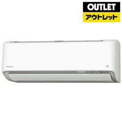 ダイキン エアコン S254ATRS-W ホワイト [おもに8畳用 /100V /フィルター自動お掃除機能 /2024年モデル]【外箱不良品】