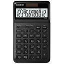 CASIO(カシオ) スタイリッシュ電卓（12桁）　JF-S200-BK-N　ブラック JFS200BKN