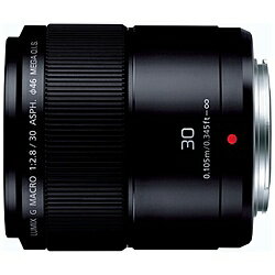 Panasonic(パナソニック) カメラレンズ　LUMIX G MACRO 30mm/F2.8 ASPH./MEGA O.I.S.【マイクロフォー..