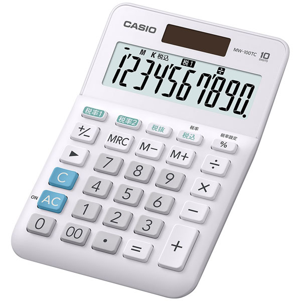 CASIO(カシオ) W税計算対応電卓 MW-...の紹介画像3