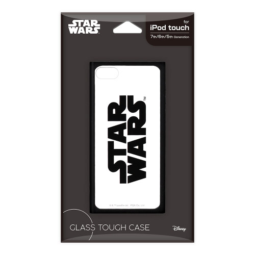 ソフマップ楽天市場店のPGA iPod touch(第7/6/5世代)用ガラスタフケース Premium Style STAR WARSロゴ ブラック PG-IT7DGT07SW ［iPod touch用］ PGIT7DGT07SW｜アングル2