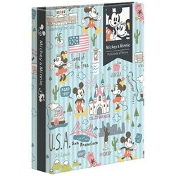 Nakabayashi 포켓앨범(KG판 1단 40장 수납/미키&미니) 1PK-40-7-1 1PK4071
