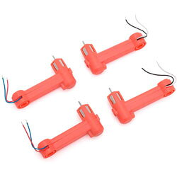 ジーフォース モーター＆アームセット（赤x4 LUCIDA用） GB126 GB126