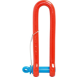 大洋製器工業 強力長シャックル（ランヤード捻じ込みタイプ）　7トン　TSLSR7 TSLSR7