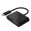 BELKIN Ѵץ [USB-C ᥹ VGA /USB-C᥹ /USB Power Deliveryб /60W] AVC001btBK AVC001BTBK