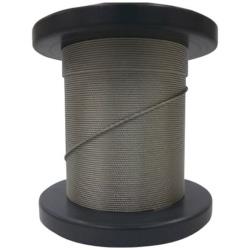 大阪コートロープ O．C．R SUSワイヤロープ1．00mm 7×7 50m巻コート無 SB-100-50M SB10050M