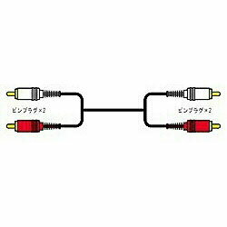 JVCケンウッド CN-182G(ピン×2-ピン×2 オーディオコード/3m) CN182G