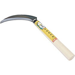 ■裏目刃がついているため、野菜の収穫時、土と一緒に根を切っても支障が出にくく、切れ味が長く続きます。■切りあとが美しく、滑らかな切れ味の収穫用鎌です。【用途】・野菜収穫、柔らかい草刈りに。【仕様】・刃長（mm）： 120・刃幅（mm）： 30・全長（mm）： 280・裏目刃付【材質／仕上】・刃： 炭素刃物鋼・柄： ポプラ裏目刃がついているため、野菜の収穫時、土と一緒に根を切っても支障が出にくく、切れ味が長く続きます。