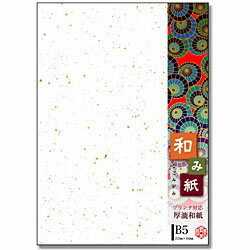 長門屋商店 ナ-755 和み紙 金銀振 B5(25)