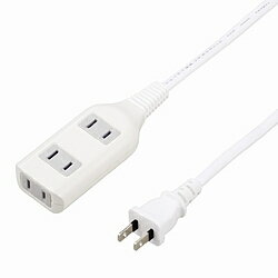 ヤザワ テーブルタップ（3個口 10m） HSL3010WH ホワイト HSL3010WH