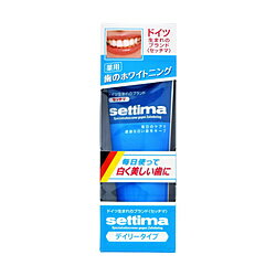 サンスター セッチマはみがき デイリータイプ 80g〔歯磨き粉〕