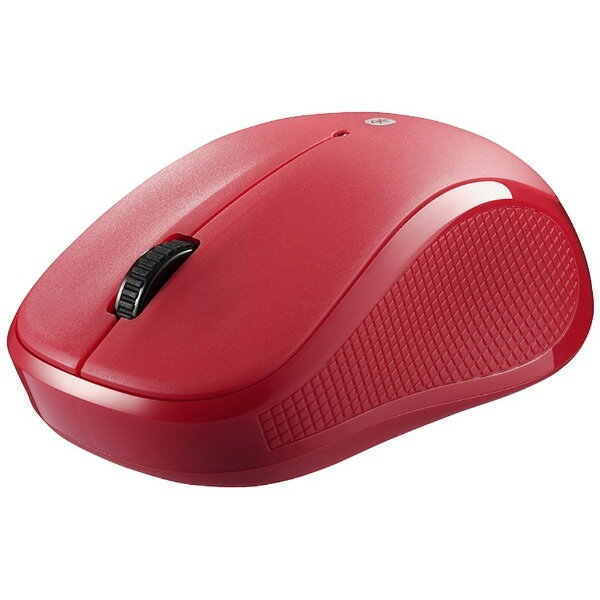 BUFFALO(バッファロー） BSMRB058RD　ワイヤレスIR LEDマウス［Bluetooth・Android／Mac／Win］（3ボタン・レッド） BSMRB058RD
