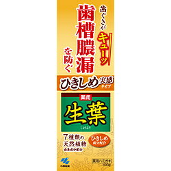 小林製薬 ひきしめ生葉（しょうよう） (100g)〔歯磨き粉〕