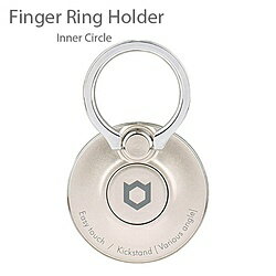HAMEE 〔スマホリング〕　iFace Finger Ring Holder インナーサークルタイプ　ゴールド　IFACEリングICGL [振込不可]