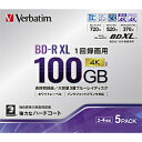 VERBATIMJAPAN CWFbgvgΉ ^pBD-R XL 100GB 5 VBR520YP5D3 VBR520YP5D3