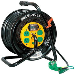 日動工業 電工ドラム マジックリール 100V アース漏電しゃ断器付30m TZEB34 TZEB34