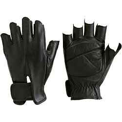 トラスコ中山 防振防滑手袋 ハーフフィンガー Lサイズ TPG855L TPG855L