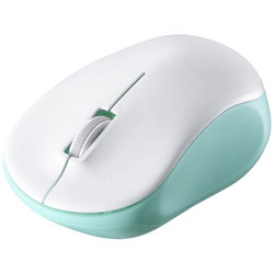 Wireless - BUFFALO(バッファロー） ワイヤレスIR LEDマウス［2.4GHz USB・Mac／Win］　BSMRW118シリーズ　静音（3ボタン・グリーン）　BSMRW118GR BSMRW118GR