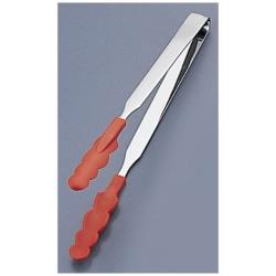 遠藤商事 Nライン抗菌耐熱カラートングGF レッド ＜BTV8201＞ BTV8201