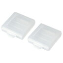 SANWA SUPPLY(サンワサプライ) 電池ケース(単4形用2個セット・クリア) DG-BT4CLN DGBT4CLN