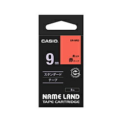 CASIO(カシオ) XR-9RD （ネームランド/スタンダードテープ...(2.0)