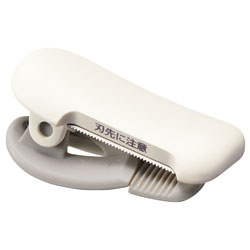 コクヨ [テープカッター]カルカットクリップ 10～15mm幅用 白 TS-M400W TSM400W