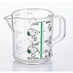 オーエスケー スヌーピー メジャーカップ小 メモリ容量200ml MC-1 MC1