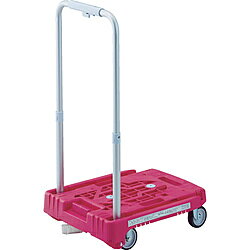 トラスコ中山 TRUSCO　アイドルキャリー　weego　省音G車輪　ピンク　S付　WP-2G-P-JS WP2GPJS
