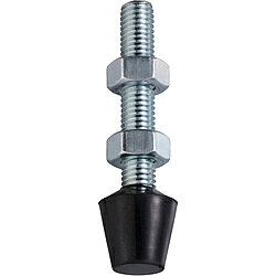 【用途】・トグルクランプ用部品【仕様】・適合機種： STDBL38F・STDA42F・STDA42S・ねじ寸法（mm）： M8×P1.25・全長（mm）： 75・ゴム部寸法（mm）先端径×最大径×高さ： 13×18.5×19・ナット六角対辺（mm）： 13注意●TNG0422のナットは1つです。●TNG0425、TNG0442、STNG0425、STNG0442は一方のナットが四角ナットです。トグルクランプSTDBL38F・STDA42F・STDA42S用のゴムボルトです。