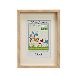 万丈 スリムフレーム L＆チェキ ナチュラル VSL-L-NL VSLLNL