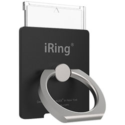 UNIQ iRing LINK2 「リングスタンド」 ブラック UMS-IR09ILBL2 UMSIR09ILBL2
