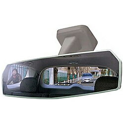 カーメイト DZ458 車用ルームミラー リヤビュー エッジ PLANE 270 ブルー DZ458