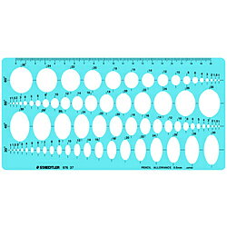 ステッドラー 総合だ円定規 976 37 97637