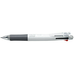 ゼブラ マルチ 多機能ボールペン クリップ-オン 白 B4SA1-W ［0.7mm］ B4SA1W