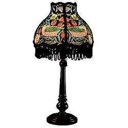 クラシカ インテリア テーブルランプ(いちご泥棒・あお) William Morris lamps ADS-002str-B ［電球 /電球色］ ADS002STRB