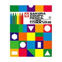 サクラクレパス クーピーペンシル 12色セット 紙箱入 FY12K FY12K