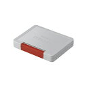 シヤチハタ フォアコートスタンプ台 中形 赤 HCN-2-R HCN2R
