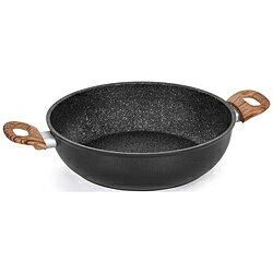 BARAZZONI ローキャセロール 24cm GRANITICA extra ECO LEGNO 85510402420 85510402420 [振込不可]