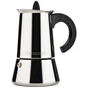 BARAZZONI IH エスプレッソコーヒーメーカー4カップ LA CAFFETTIERA INOX 830008004 830008004
