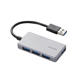 ELECOM(GR) U3H-A416BX USBnu Vo[ [USB3.0Ή /4|[g /oXp[] U3HA416BXSV