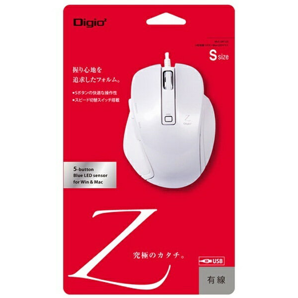 Nakabayashi ͭ��BlueLED�ޥ�����USB 1.5m��Win��Mac��Android�ϡ�Z���꡼�� ��5�ܥ��󡦥ۥ磻�ȡˡ�MUS-UKF120W MUSUKF120W