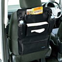 BONFORM 7524-07BK シートバックポケット シート収納ポケット 軽/普通車用 収納小物 サイズ:40×50cm カラー:ブラック